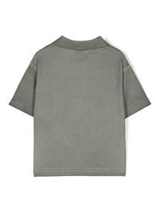 aspesikids Aspesi Kids Piqué poloshirt met vervaagd effect - Grijs