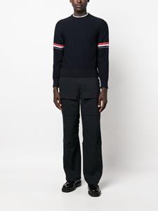 thombrowne Thom Browne Trui met RWB-streep - Blauw
