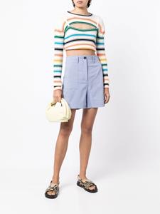 pspaulsmith PS Paul Smith High waist shorts - Blauw