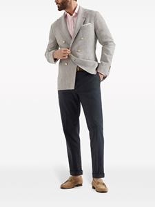 brunellocucinelli Brunello Cucinelli Straight broek - Blauw