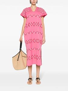 Pippa Holt Tuniek met borduurwerk - Roze