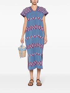 Pippa Holt Tuniek met borduurwerk - Blauw