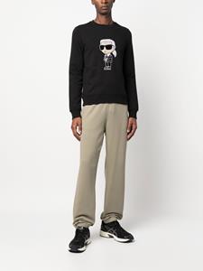 karllagerfeld Karl Lagerfeld Ikon sweater van biologisch katoen - Zwart