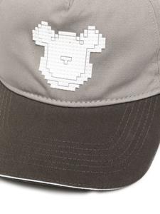 mostlyheardrarelyseen8-bit Mostly Heard Rarely Seen 8-Bit Pet met beerpatroon - Grijs
