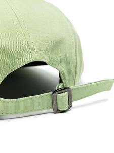 cafékitsuné CAFÉ KITSUNÉ logo-print cotton cap - Groen