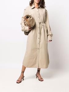 Nanushka Button-down blousejurk - Beige