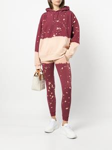 ladetresse La Detresse Hoodie met tie-dye print - Rood