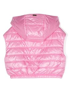 hernokids Herno Kids Bodywarmer met capuchon - Roze