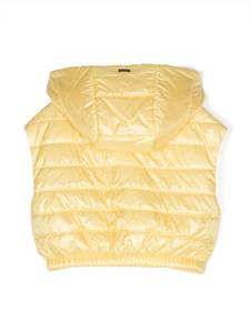 hernokids Herno Kids Bodywarmer met capuchon - Geel