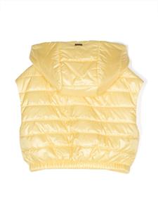 Herno Kids Bodywarmer met capuchon - Geel