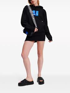 karllagerfeldjeans Karl Lagerfeld Jeans Hoodie van biologisch katoen met logo - Zwart