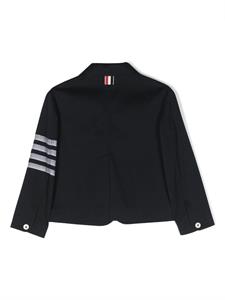 thombrownekids Thom Browne Kids Blazer met dubbele rij knopen - Blauw