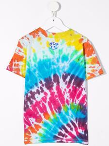 barrowkids Barrow kids T-shirt met tie-dye print - Blauw