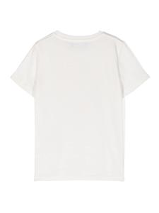 Versace Kids Katoenen T-shirt - Wit