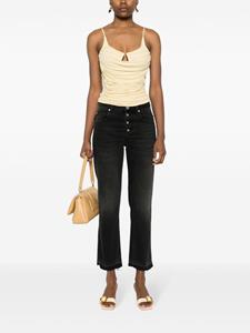 isabelmarant ISABEL MARANT Jemina jeans met gerafelde afwerking - Zwart