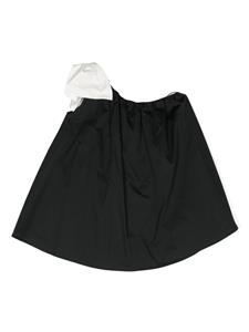 elisabettafranchilamiabambina Elisabetta Franchi La Mia Bambina Jurk met strikdetail - Zwart