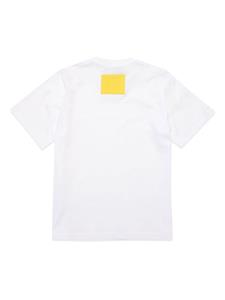 dsquared2kids DSQUARED2 KIDS T-shirt met logopatch - Wit
