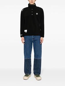 AAPE BY *A BATHING APE Sweater met trechterhals - Zwart