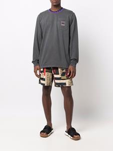 billionaireboysclub Billionaire Boys Club Sweater met contrasterende kraag - Zwart