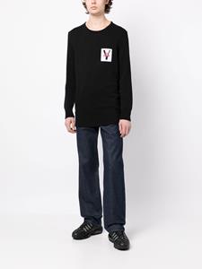 portsv Ports V Trui met logopatch - Zwart