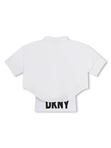 Dkny Kids Gelaagd katoenen overhemd - Wit