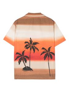 barrowkids Barrow kids Popeline shirt met print - Beige