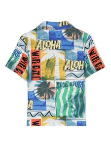 stellamccartneykids Stella McCartney Kids Sweater met print - Groen