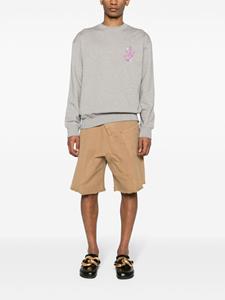 JW Anderson Katoenen sweater met tekst - Grijs