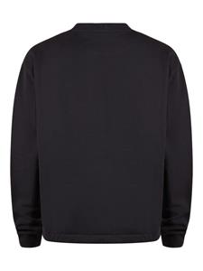 Bally Sweater met trekkoord en logopatch - Blauw