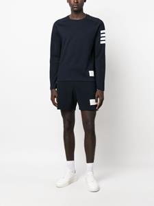 thombrowne Thom Browne Engineered 4-Bar katoenen sweater - Blauw