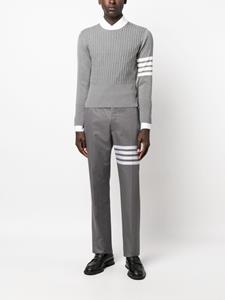 thombrowne Thom Browne Kabelgebreide sweater - Grijs