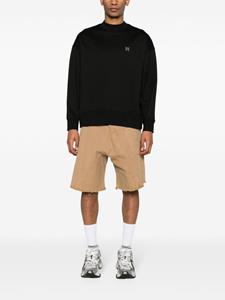 palmangels Palm Angels Sweater met logoplakkaat - Zwart