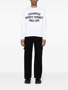 DSQUARED2 Katoenen sweater - Wit