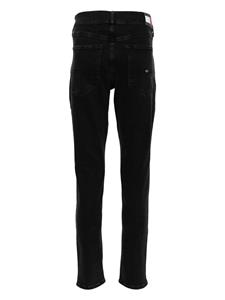 Tommy Jeans Mid waist slim-fit jeans - Zwart