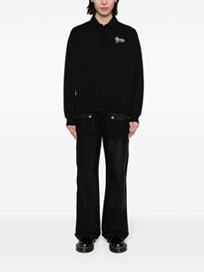 CHOCOOLATE Sweater met geborduurd logo - Zwart