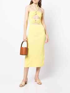 solid&striped Solid & Striped Halterjurk - Geel