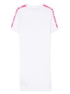 balmainkids Balmain Kids Mini-jurk met logo jacquard - Wit