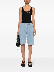 Mugler Denim shorts - Blauw