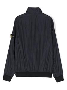 stoneislandjunior Stone Island Junior Bomberjack met Compass-logopatch - Blauw