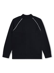 bosskidswear BOSS Kidswear Jack met logo-reliëf - Blauw