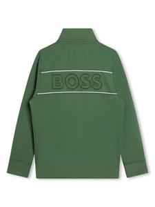 bosskidswear BOSS Kidswear Jack met geborduurd logo - Groen