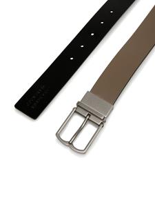Bally Emblem leren riem - Bruin