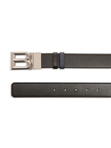 Bally B Bold omkeerbare leren riem - Zwart