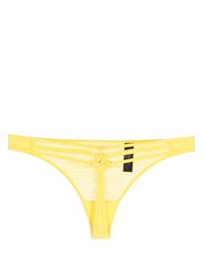 marliesdekkers Marlies Dekkers Semi-doorzichtige string - Geel