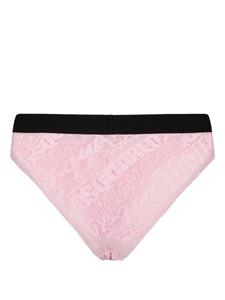 Dsquared2 Slip met geborduurd logo - Roze