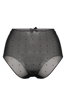 DSQUARED2 Slip verfraaid met stras - Zwart