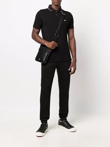 emporioarmani Emporio Armani Poloshirt met logoprint - Zwart
