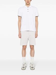 alphatauri Alpha Tauri Piqué poloshirt met logopatch - Wit