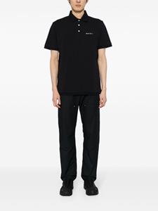 Buscemi Poloshirt met logoplakkaat - Blauw