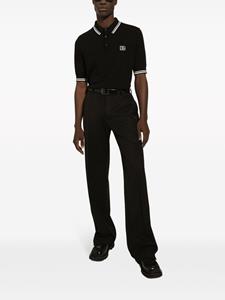 dolce&gabbana Dolce & Gabbana T-shirt met geborduurd logo - Zwart
